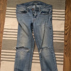 AE ripped jeans